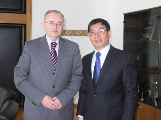 Предсједавајући Представничког дома др Божо Љубић сусрео се са новоименованим амбасадором Кине у БиХ